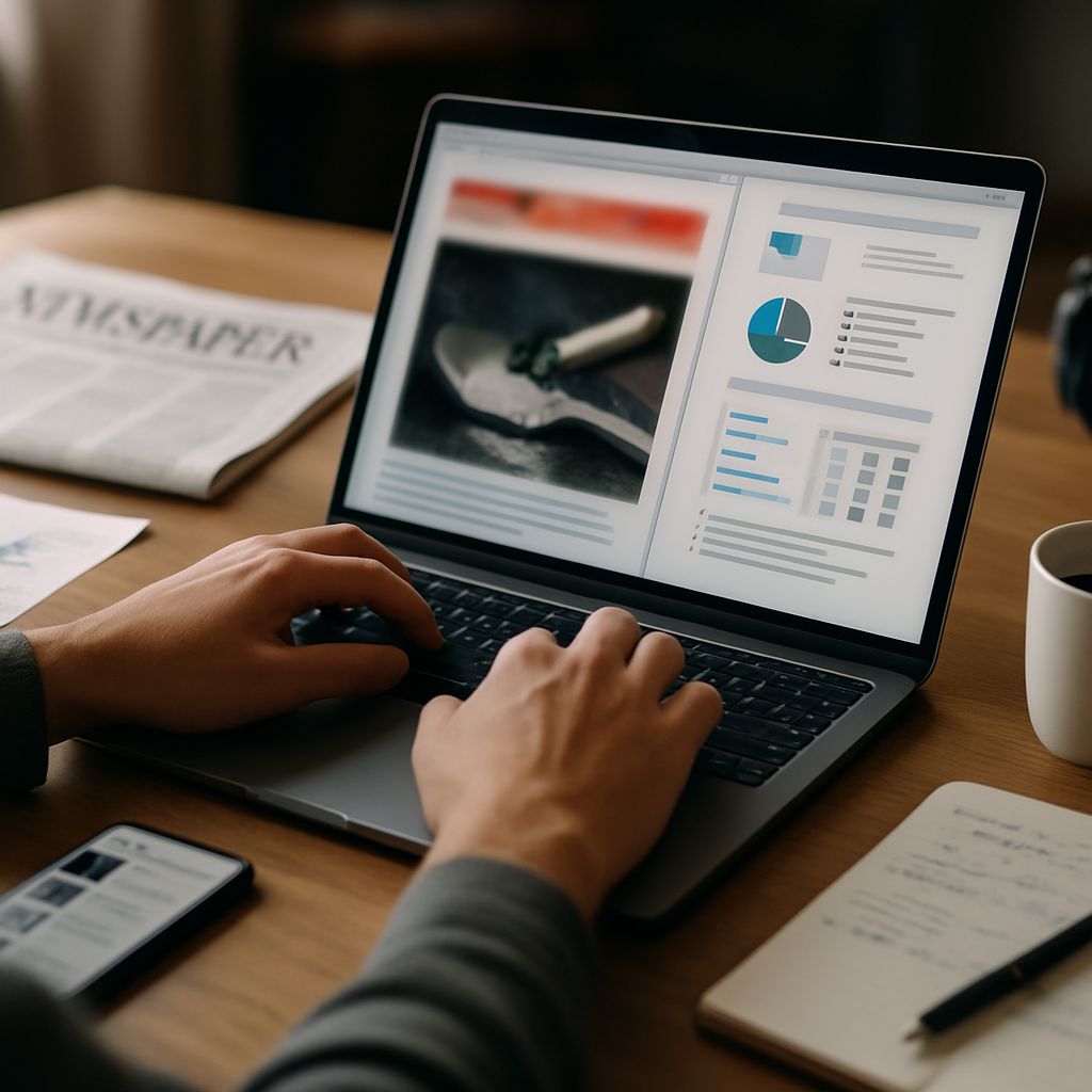 Mediendarstellung von Drogenkonsum: Einblick von thesedrugs.com